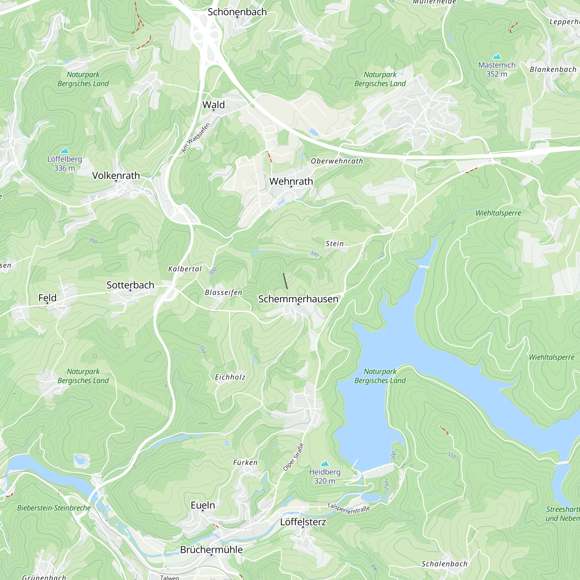 Skihütte map