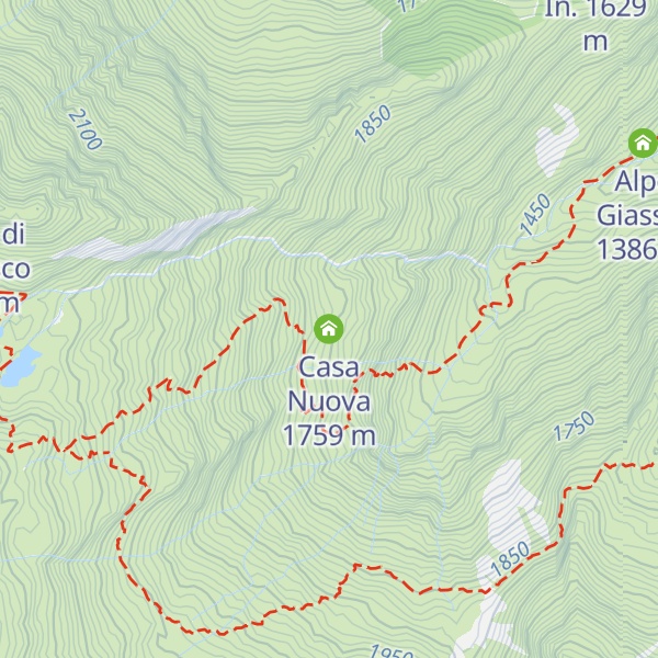 Map of Casa Nuova