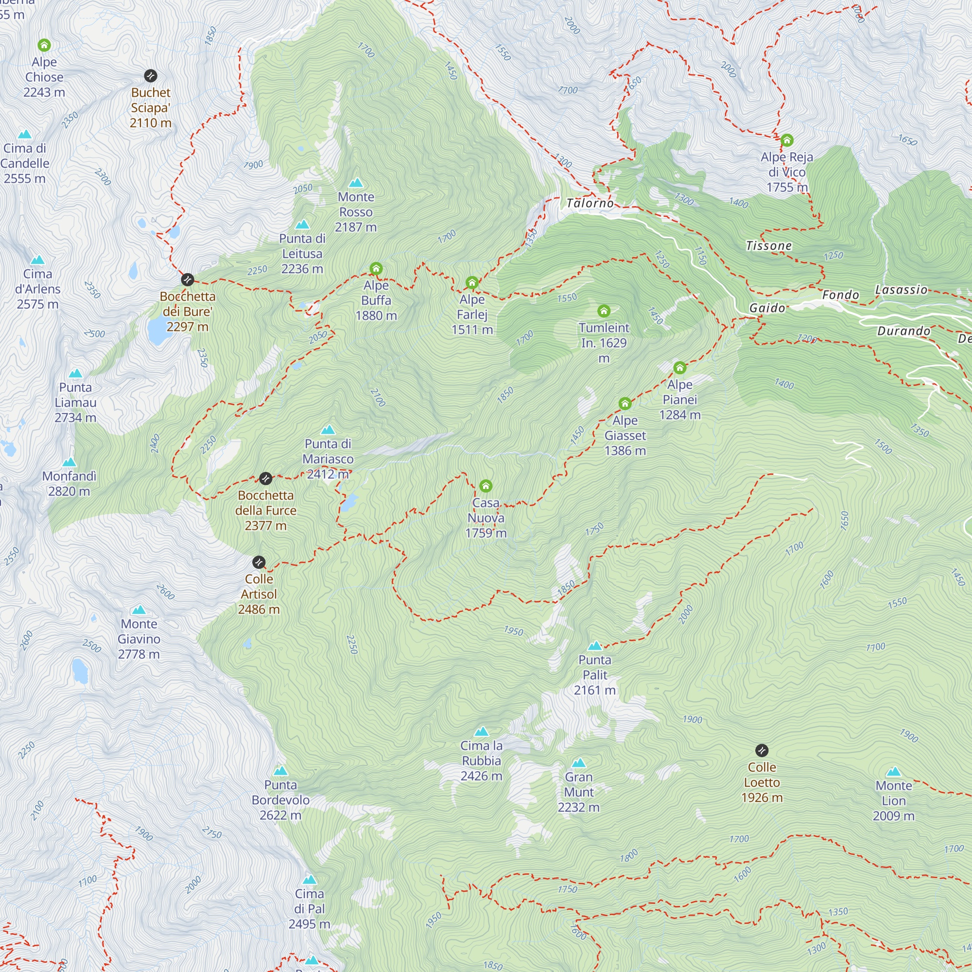 Casa Nuova map