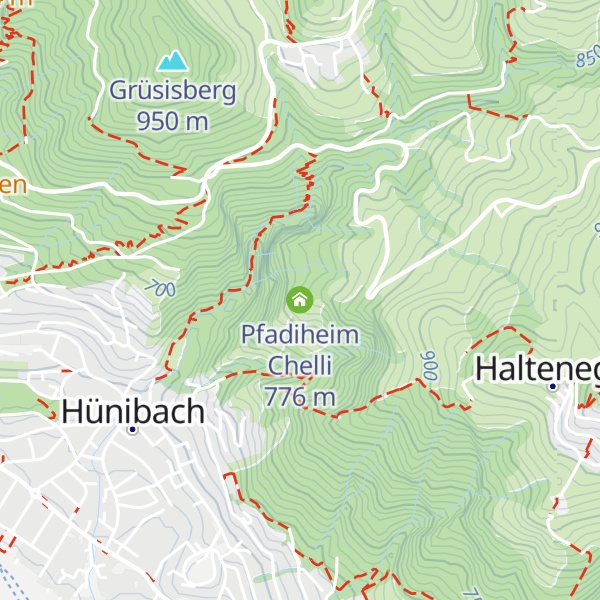 Map of Pfadiheim Chelli