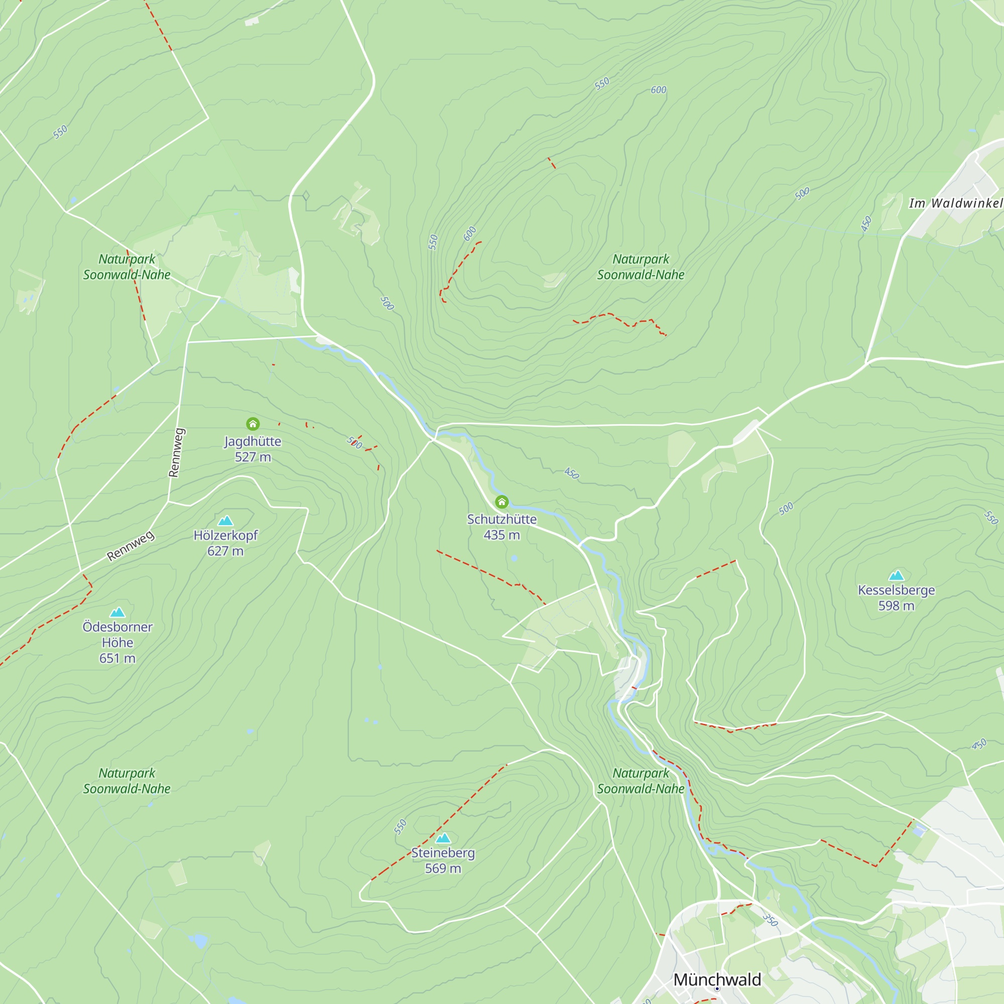 Schutzhütte map