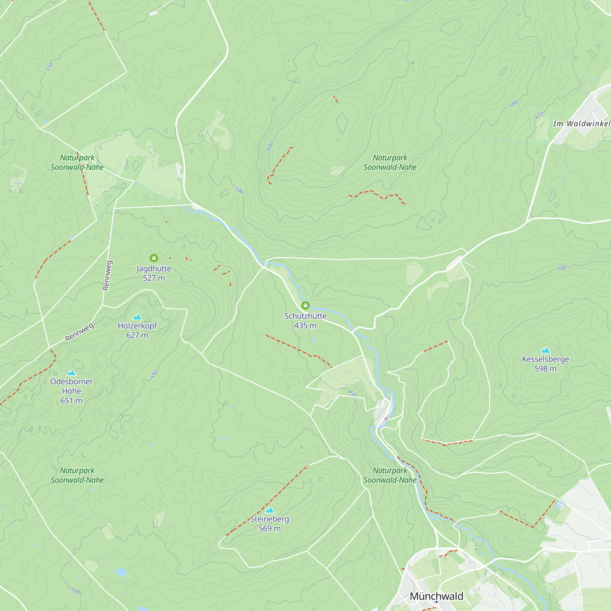 Schutzhütte map