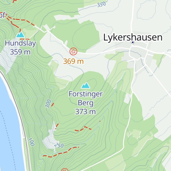 Map of Forstinger Berg