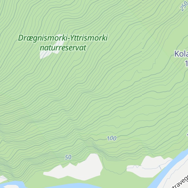 Map of Knutehjellen