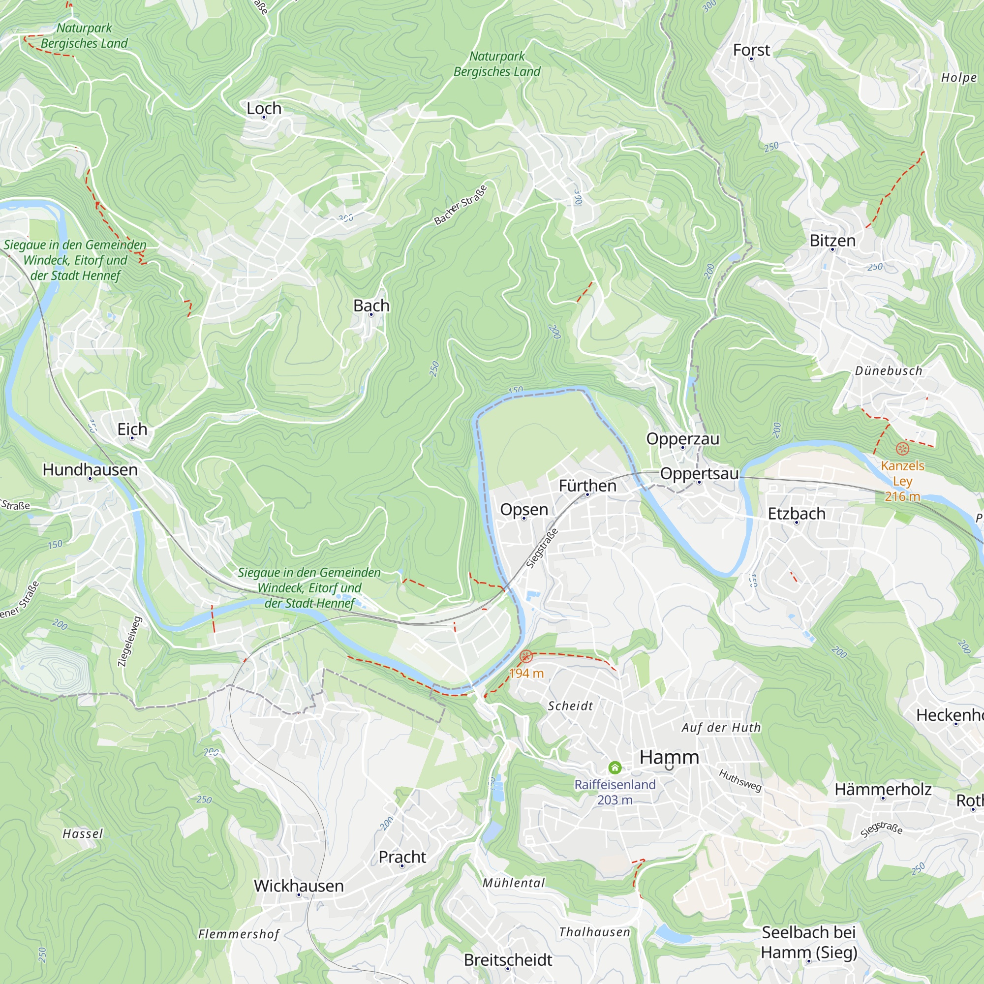 Fischerhütte map