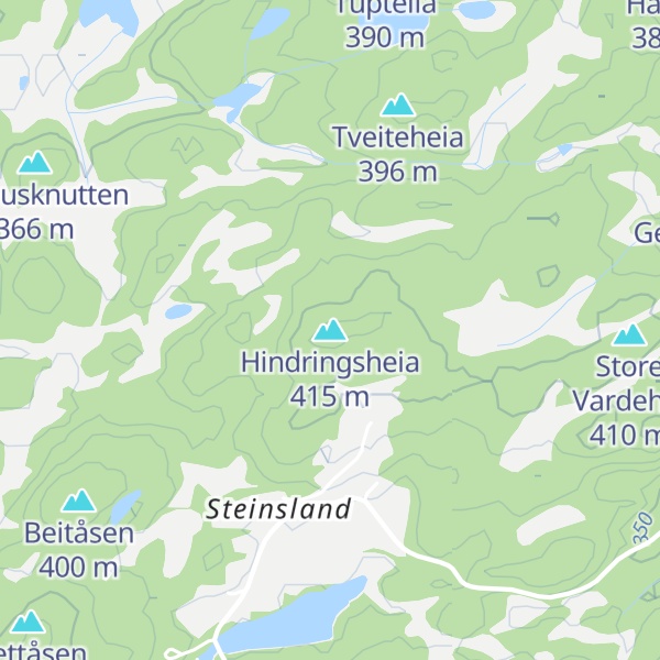 Map of Hindringsheia
