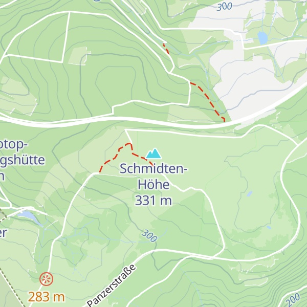 Map of Schmidten-Höhe