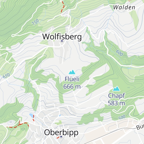 Map of Flüeli