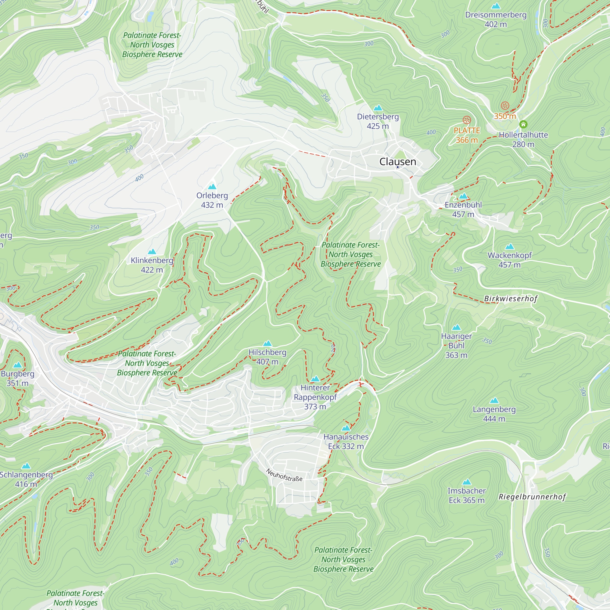 Gippelstürmerhütte map