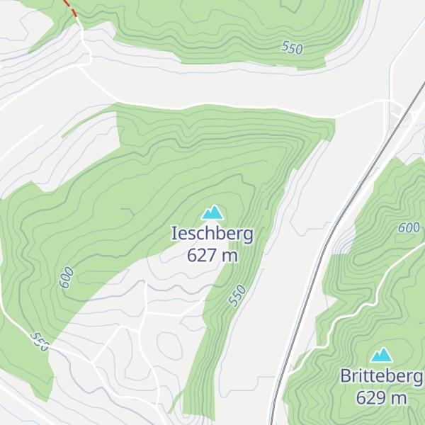 Map of Ieschberg