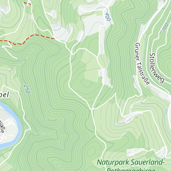 Map of Hilkenhöhe