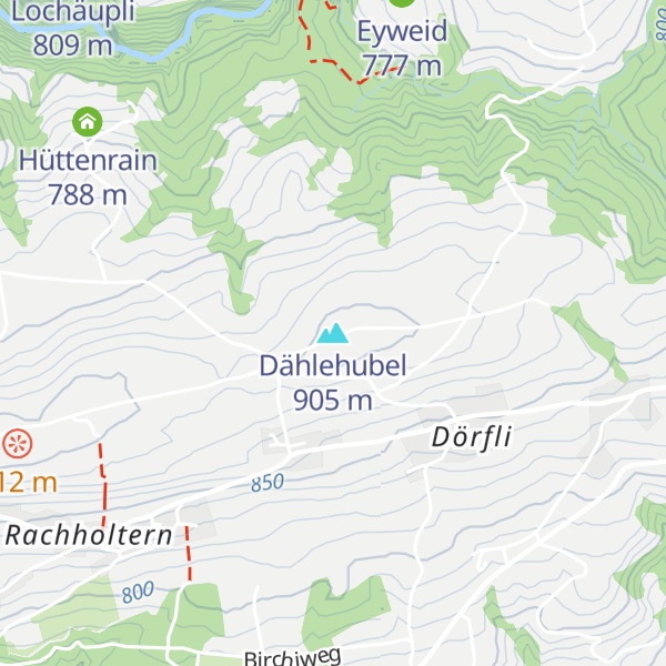 Map of Dählehubel