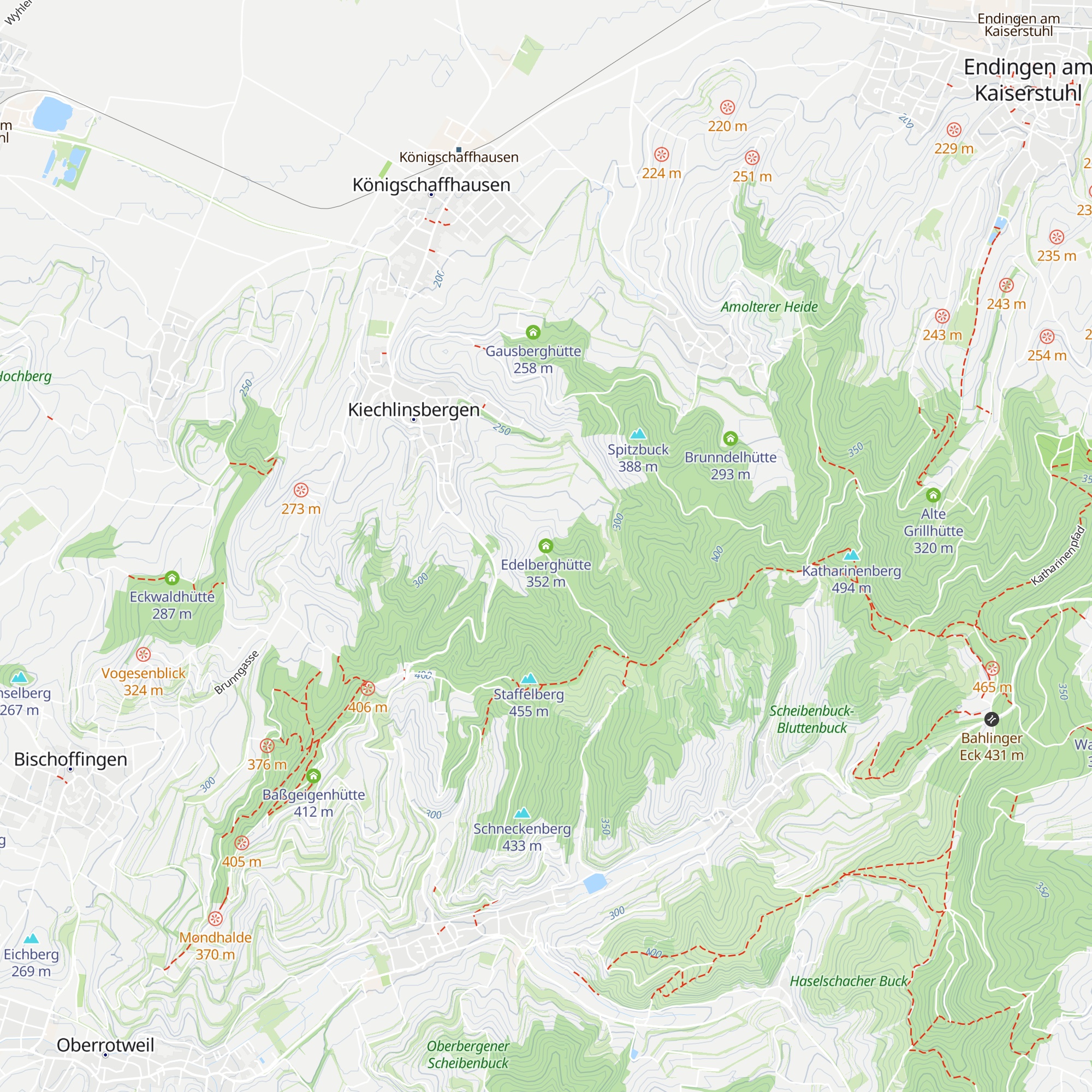 Edelberghütte map