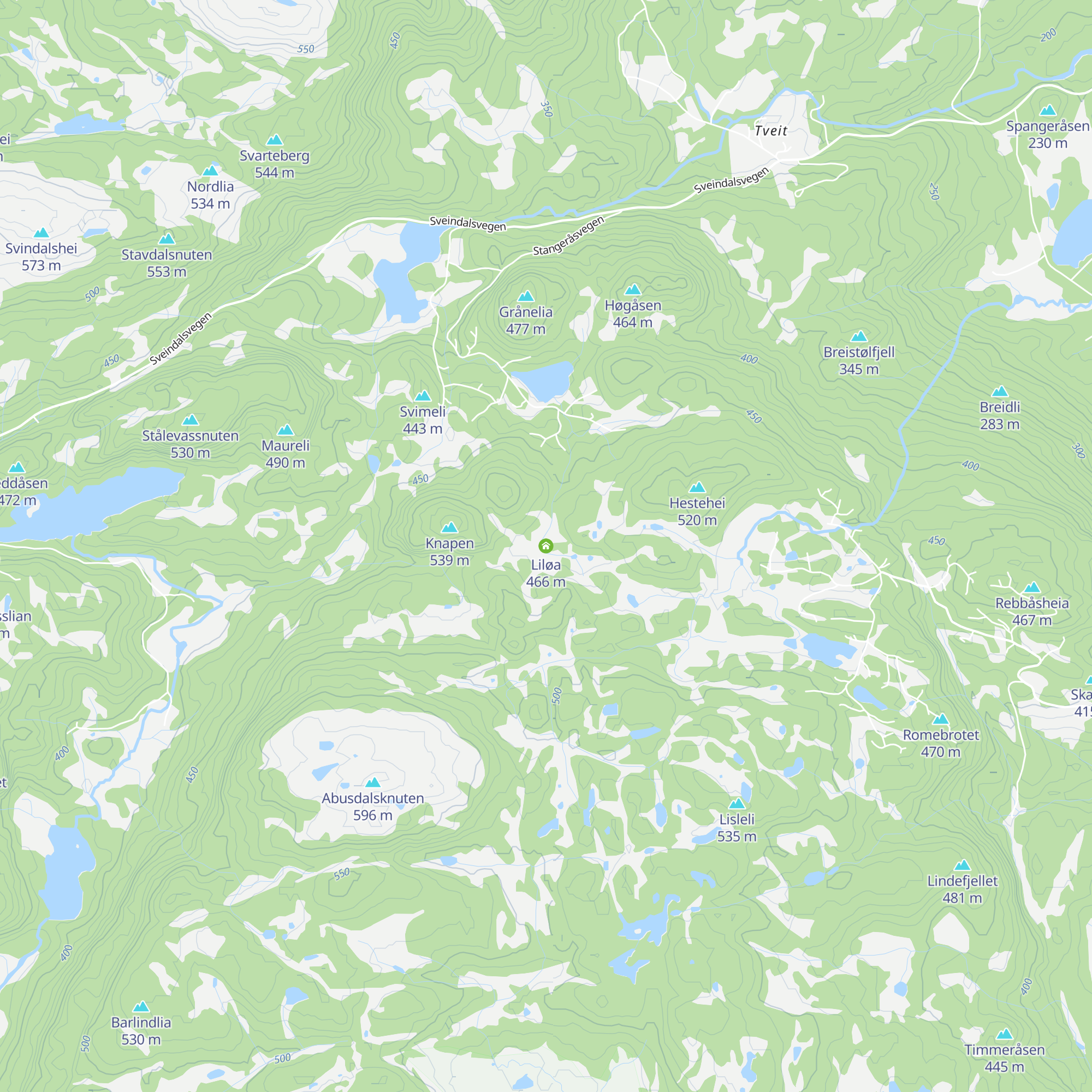 Liløa map