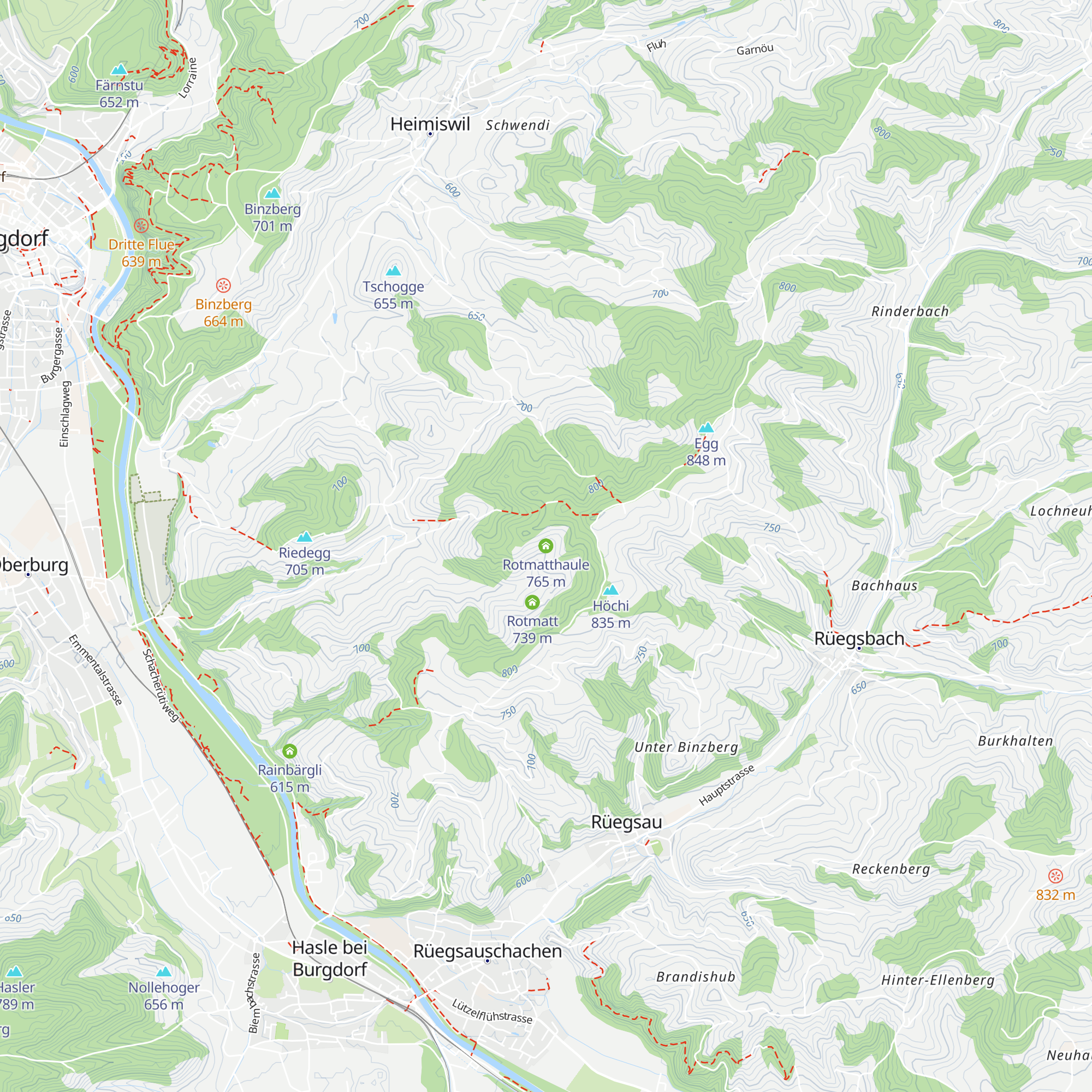 Rotmatthaule map
