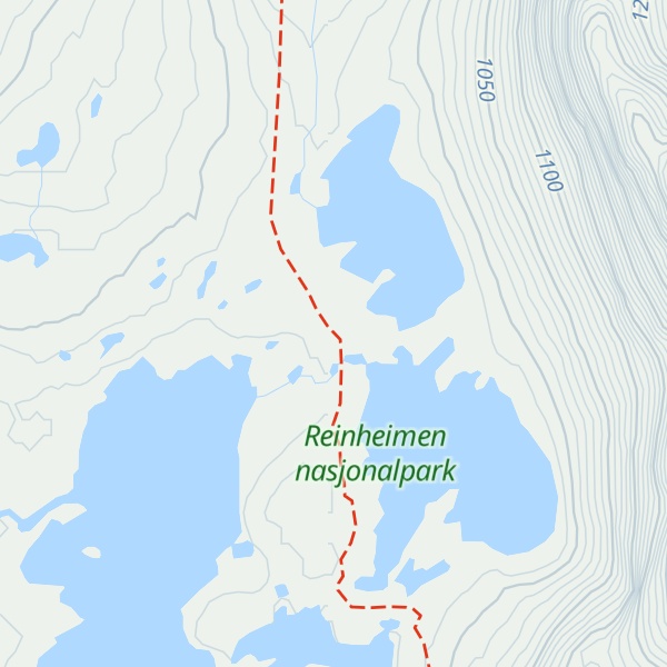 Map of Tjønnebu