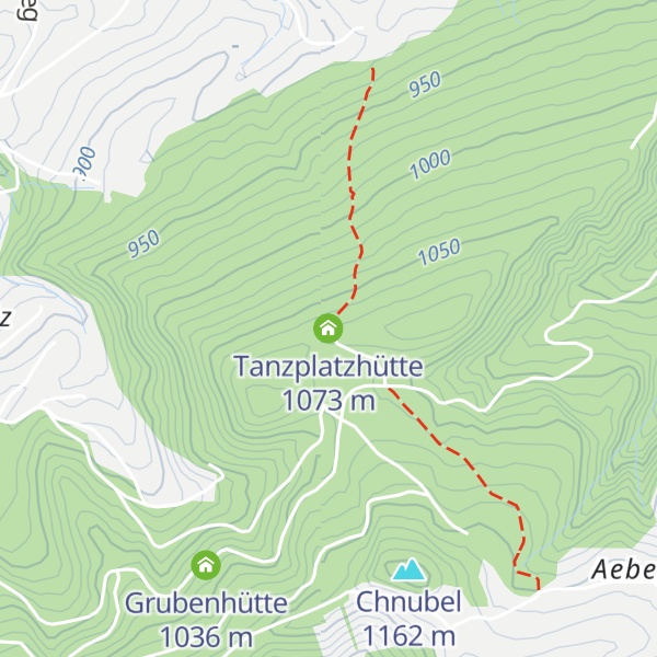 Map of Tanzplatzhütte