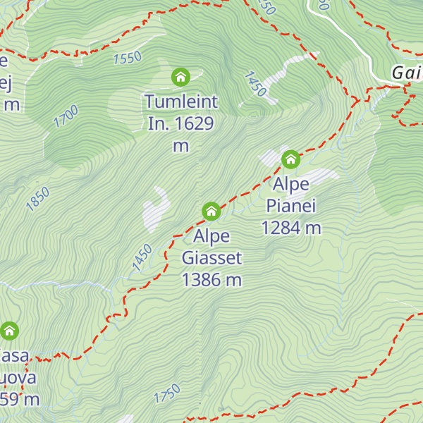 Map of Alpe Giasset
