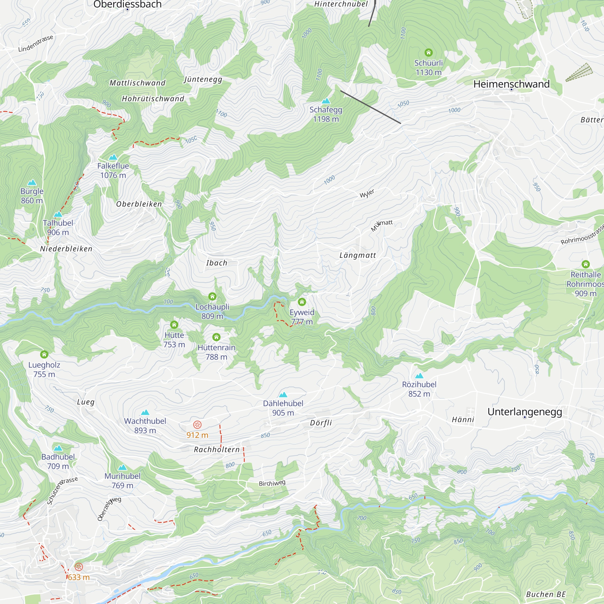 Eyweid map