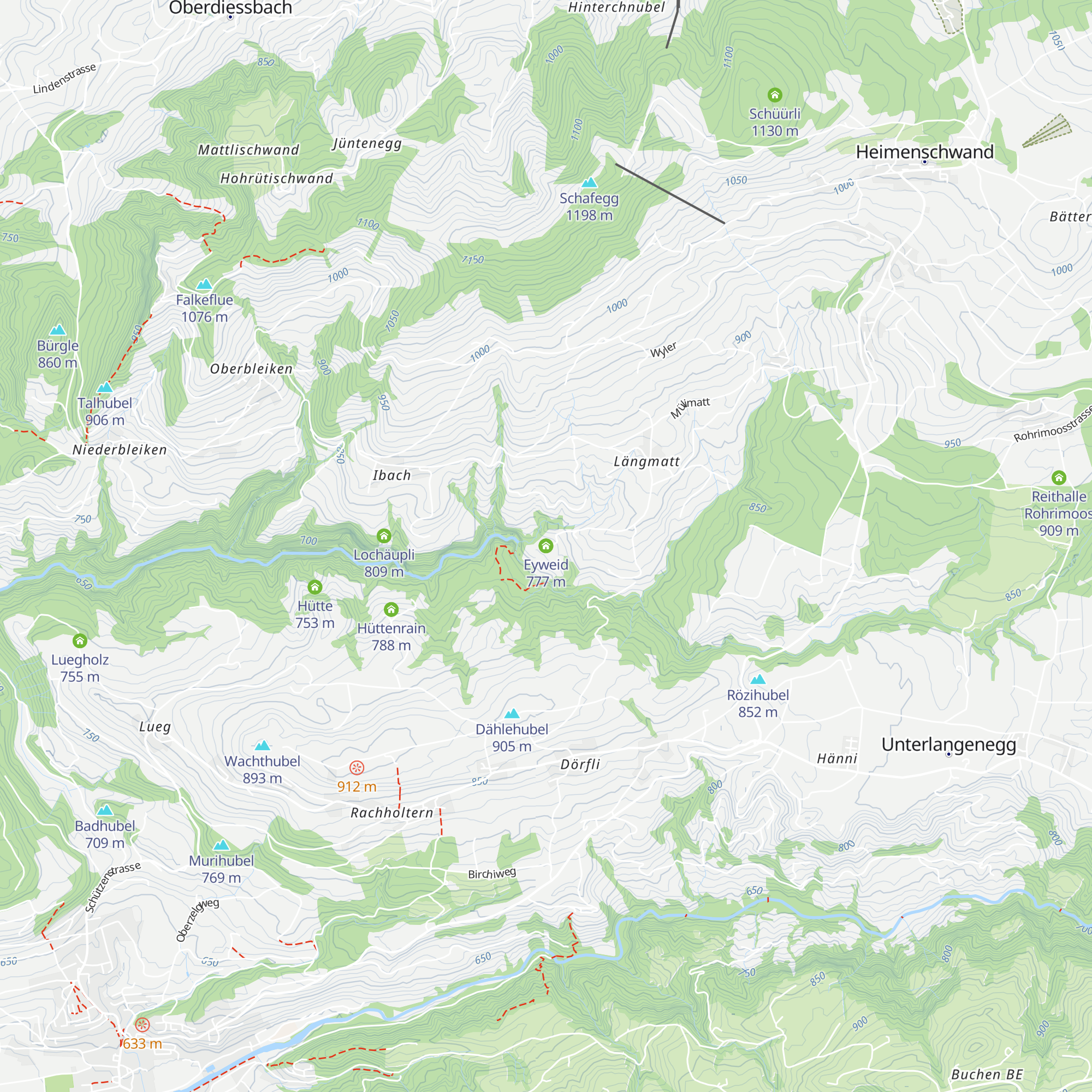 Eyweid map