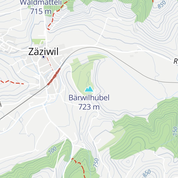 Map of Bärwilhubel