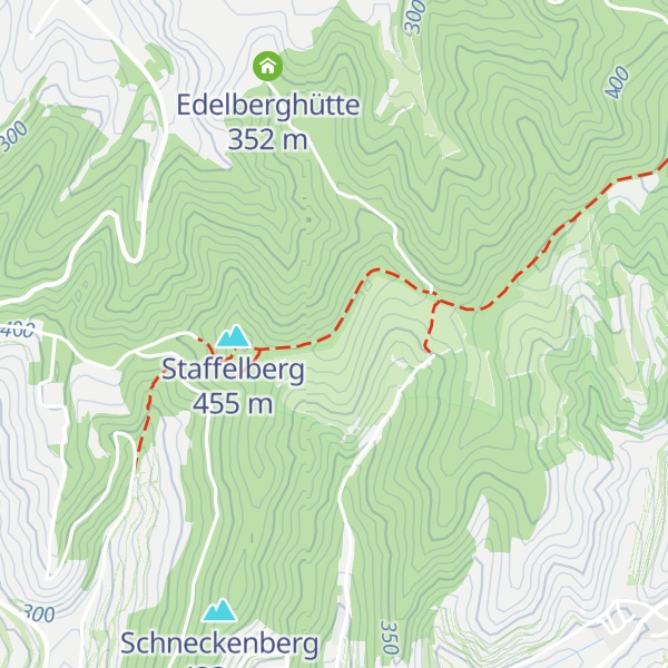 Map of Staffelberg-Hütte