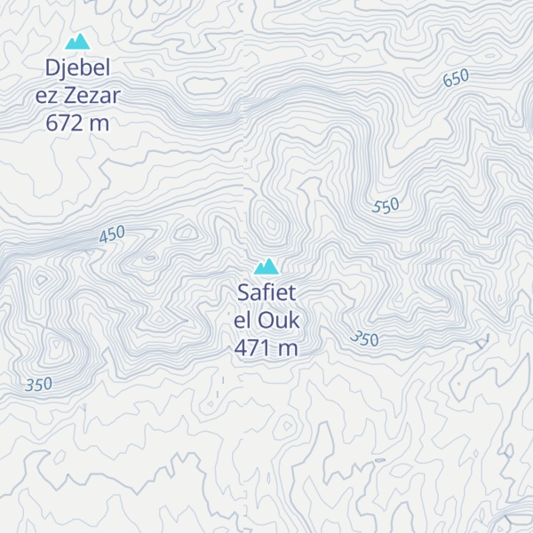 Map of Safiet el Ouk