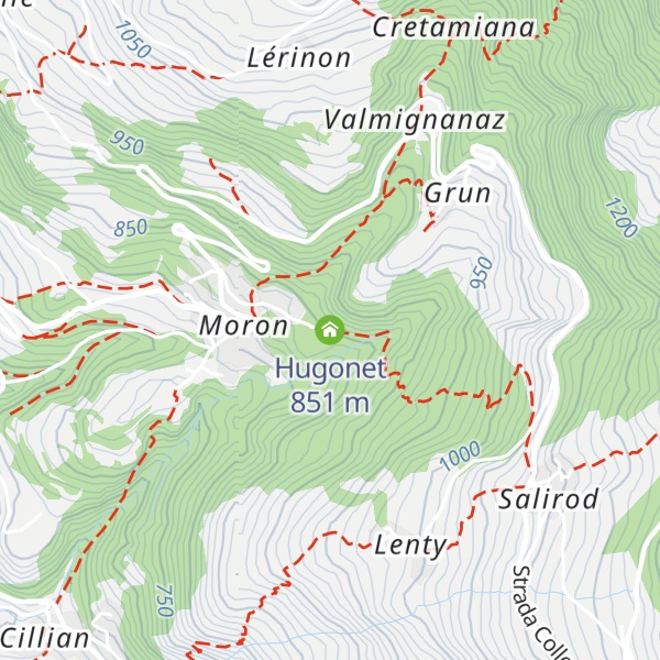 Map of Hugonet