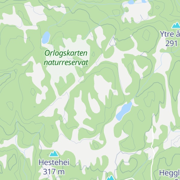 Map of Flåna