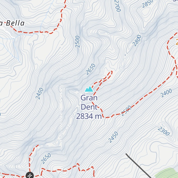 Map of Gran Dent