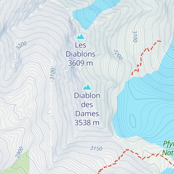 Map of Diablon des Dames