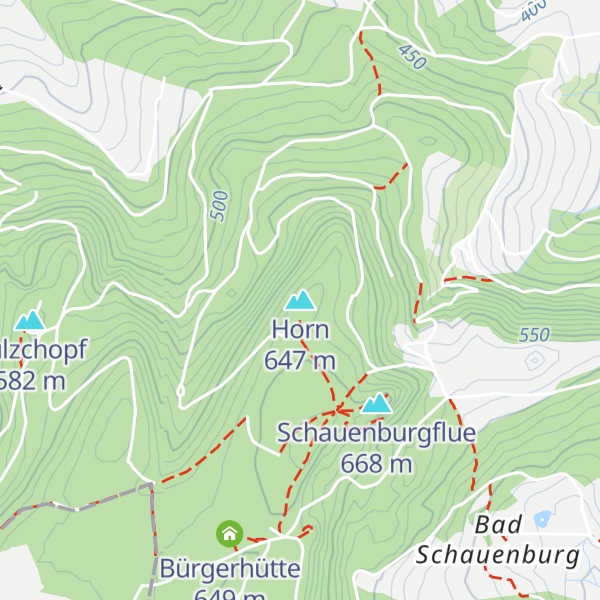 Map of Horn