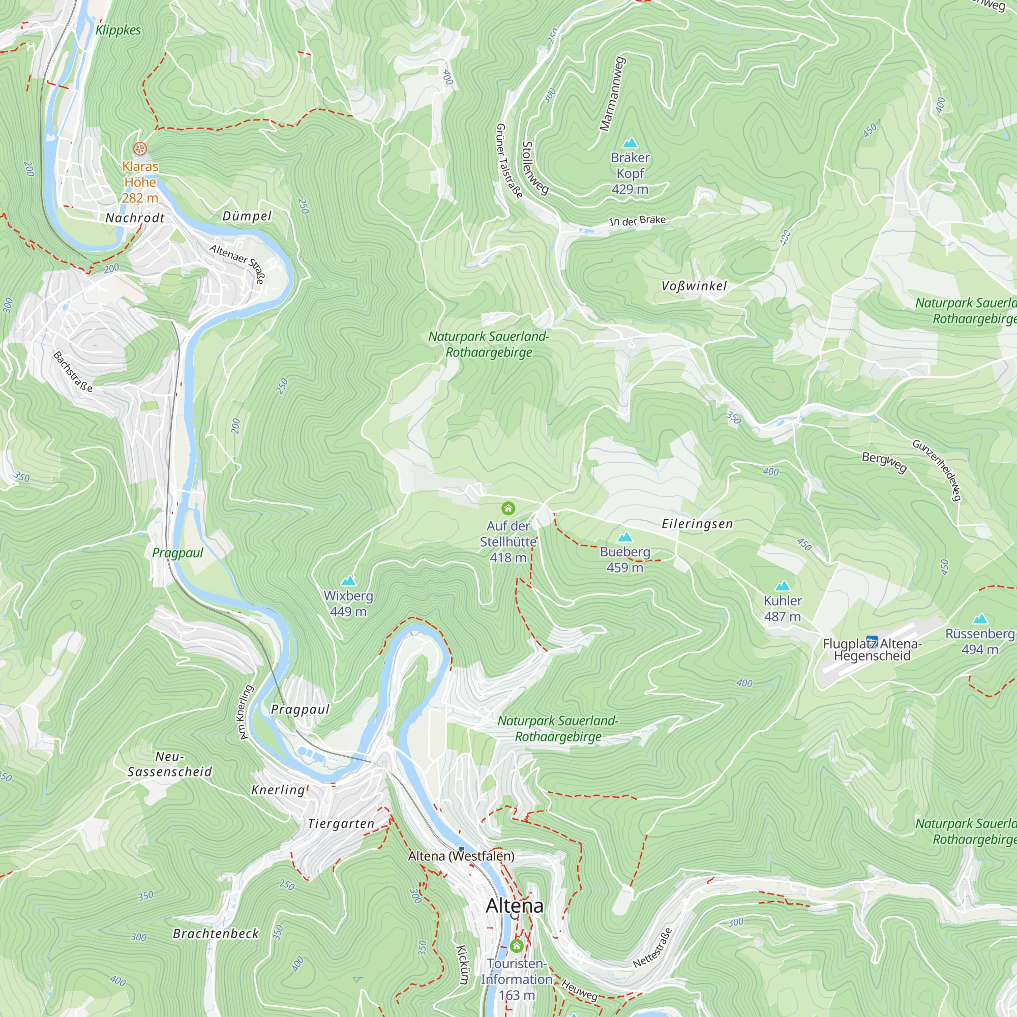 Auf der Stellhütte map