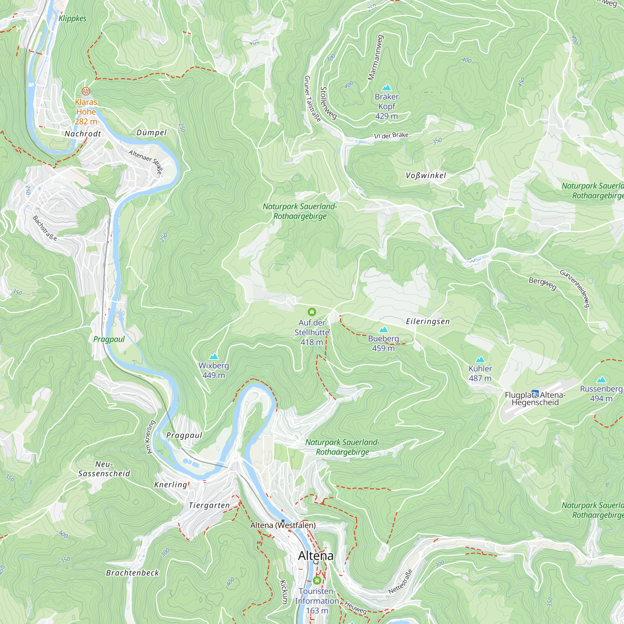 Auf der Stellhütte map