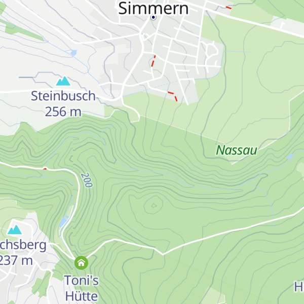Map of Grillhütte Simmern