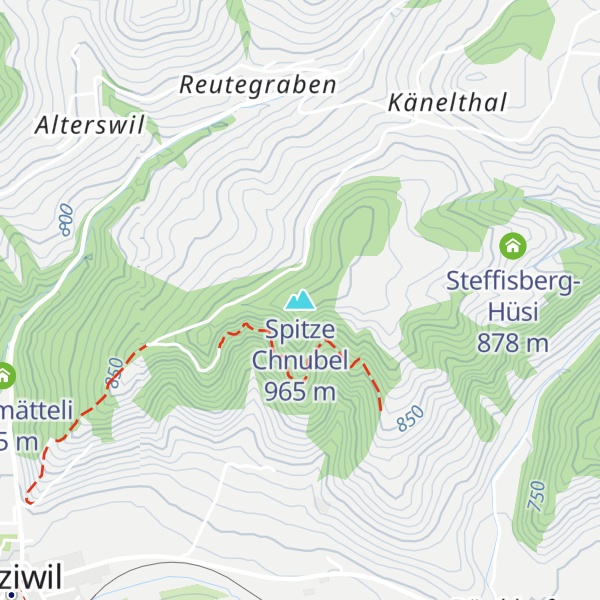 Map of Spitze Chnubel