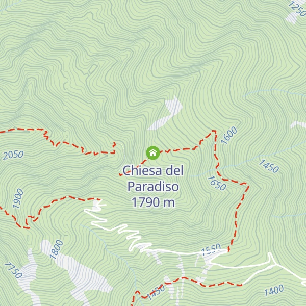 Map of Chiesa del Paradiso