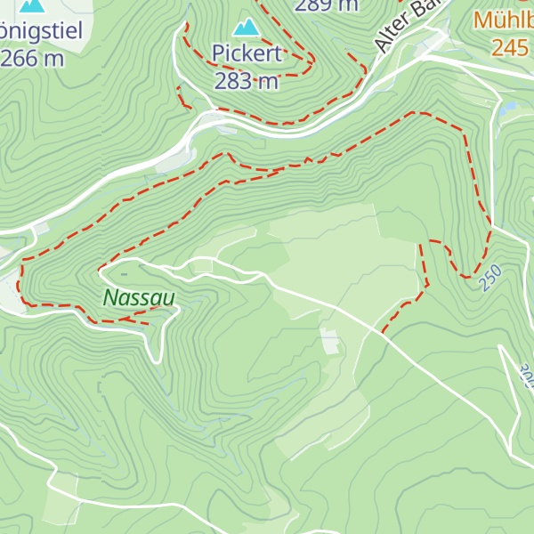 Map of Helberstiel