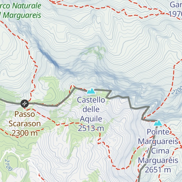 Map of Castello delle Aquile