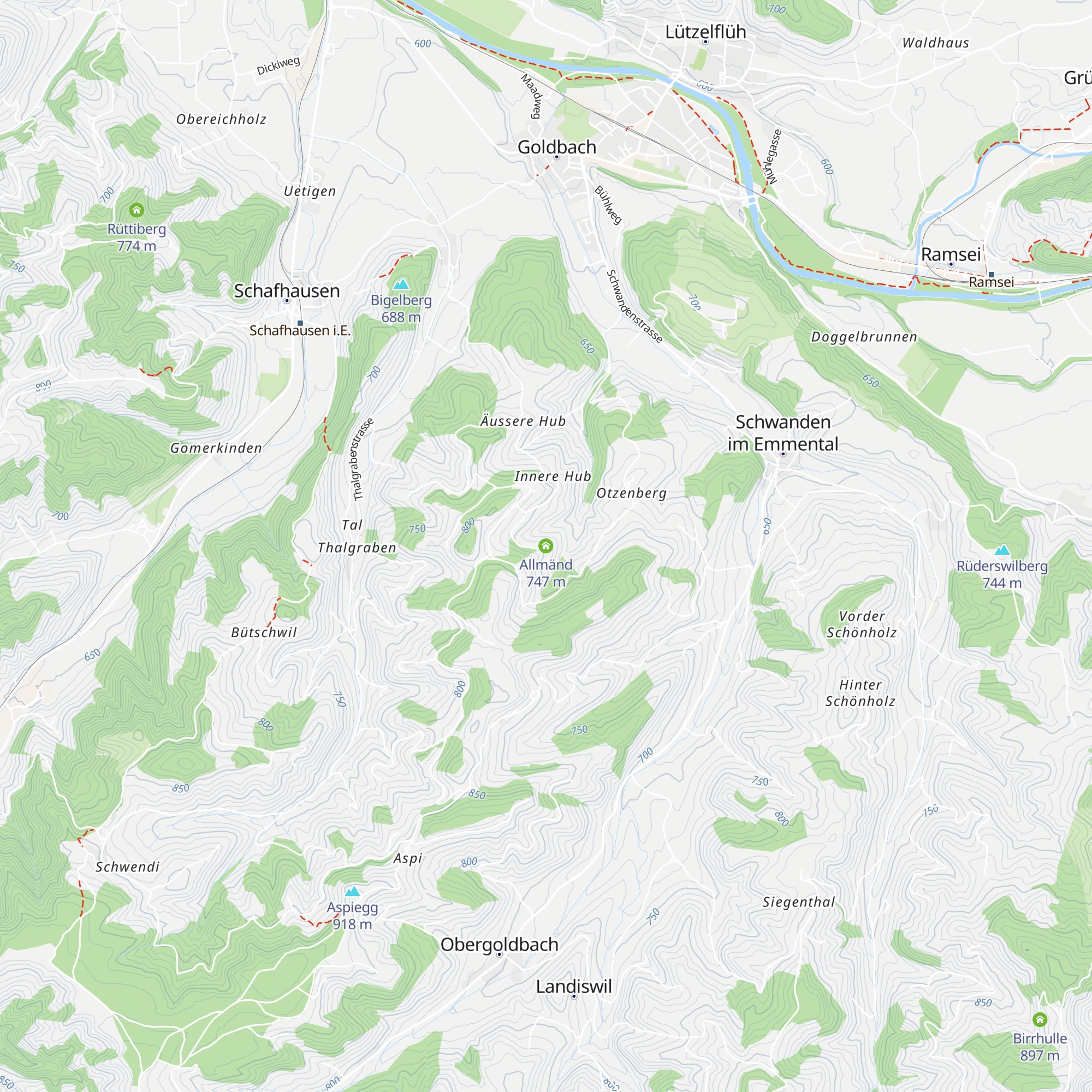 Allmänd map