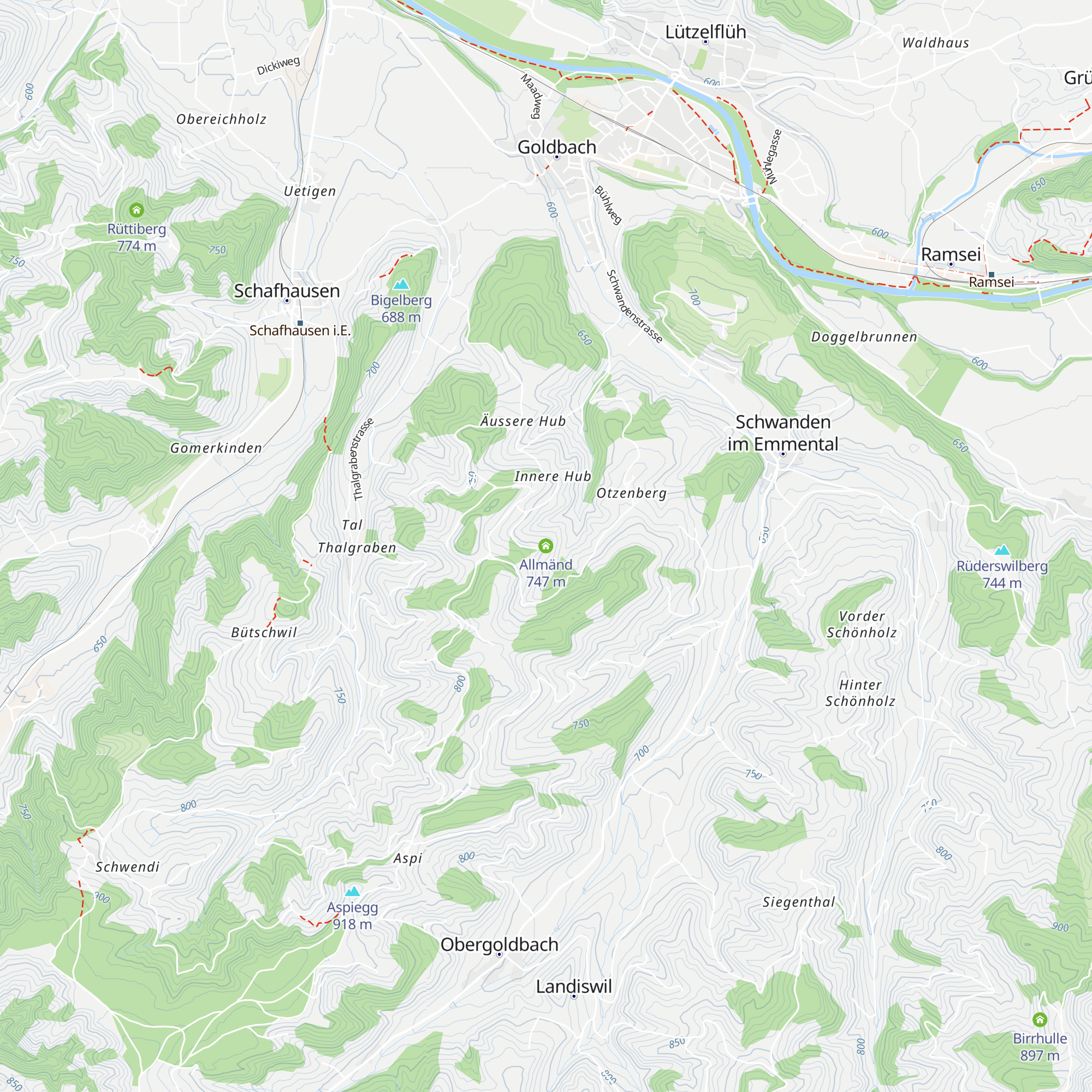 Allmänd map