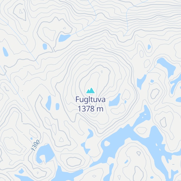 Map of Fugltuva