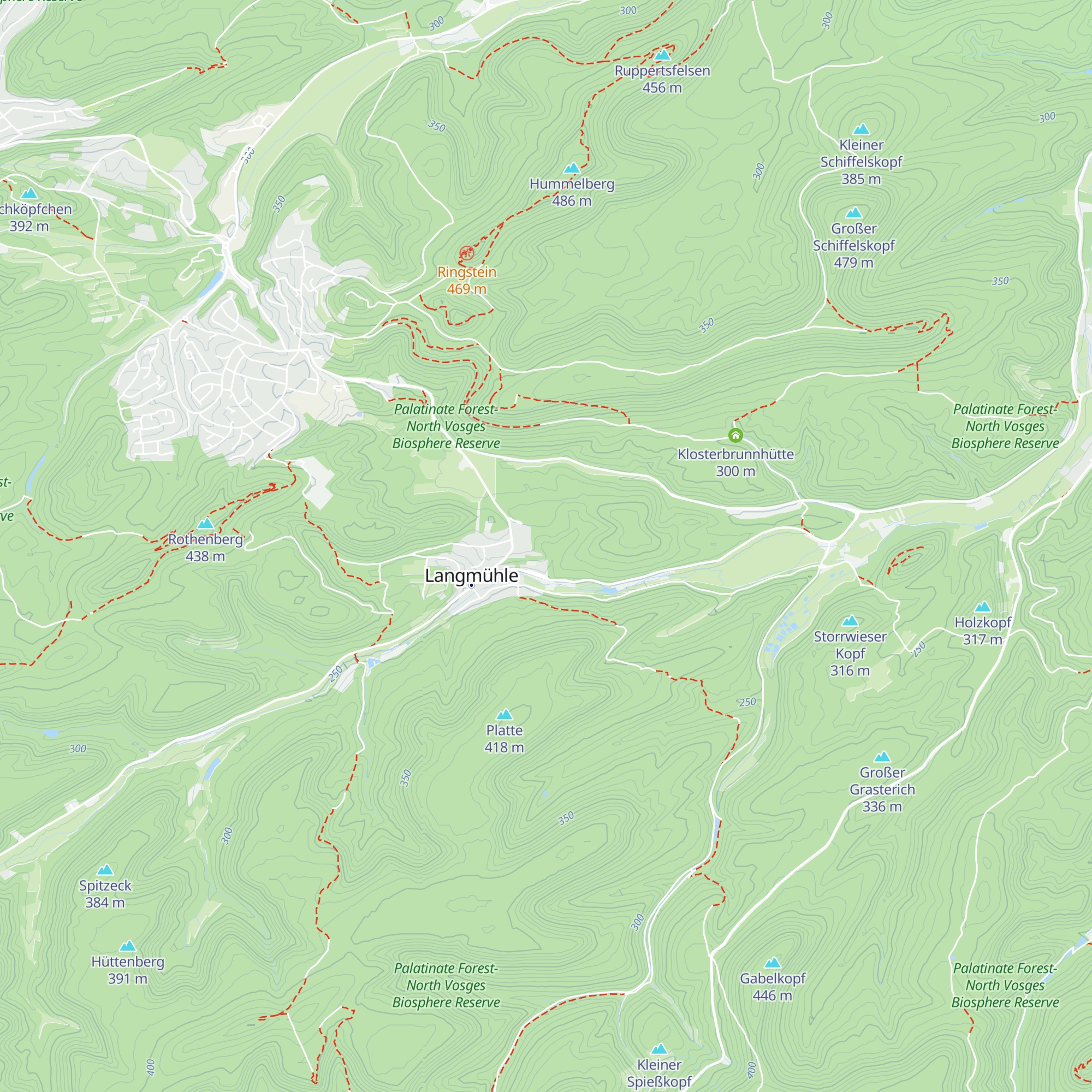 Fischerhütte SFC Salzbachfischer 1977 map