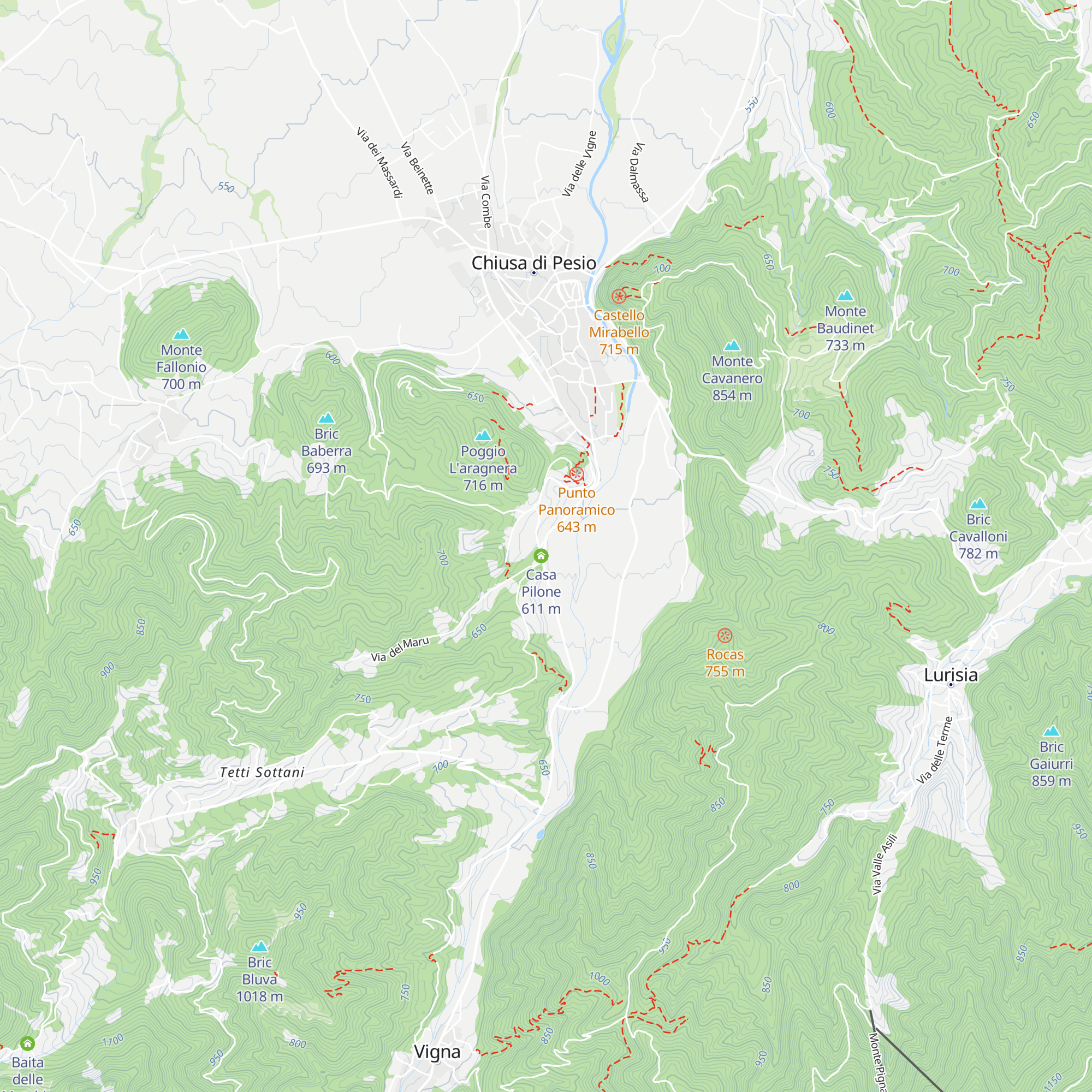 Casa Gironda map