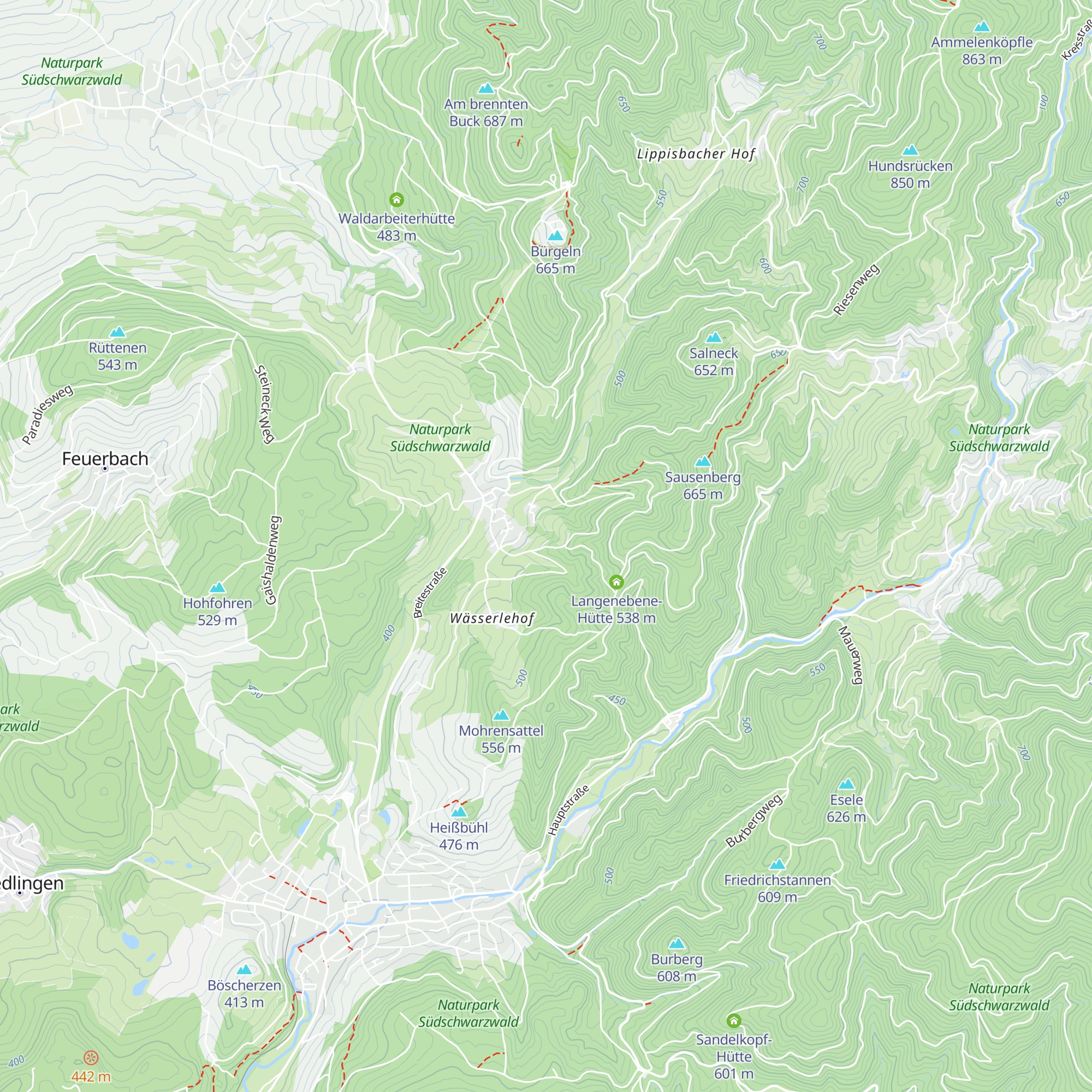 Kanzelhütte map