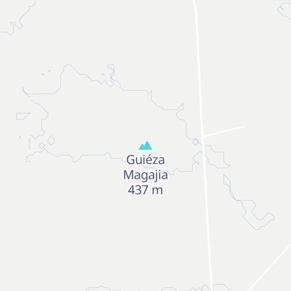 Map of Guiéza Magajia