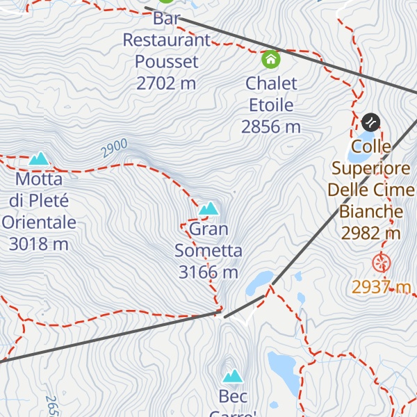 Map of Gran Sometta