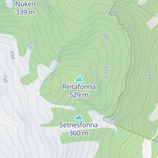 Map of Reitafonna