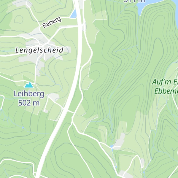 Map of Dahlberg