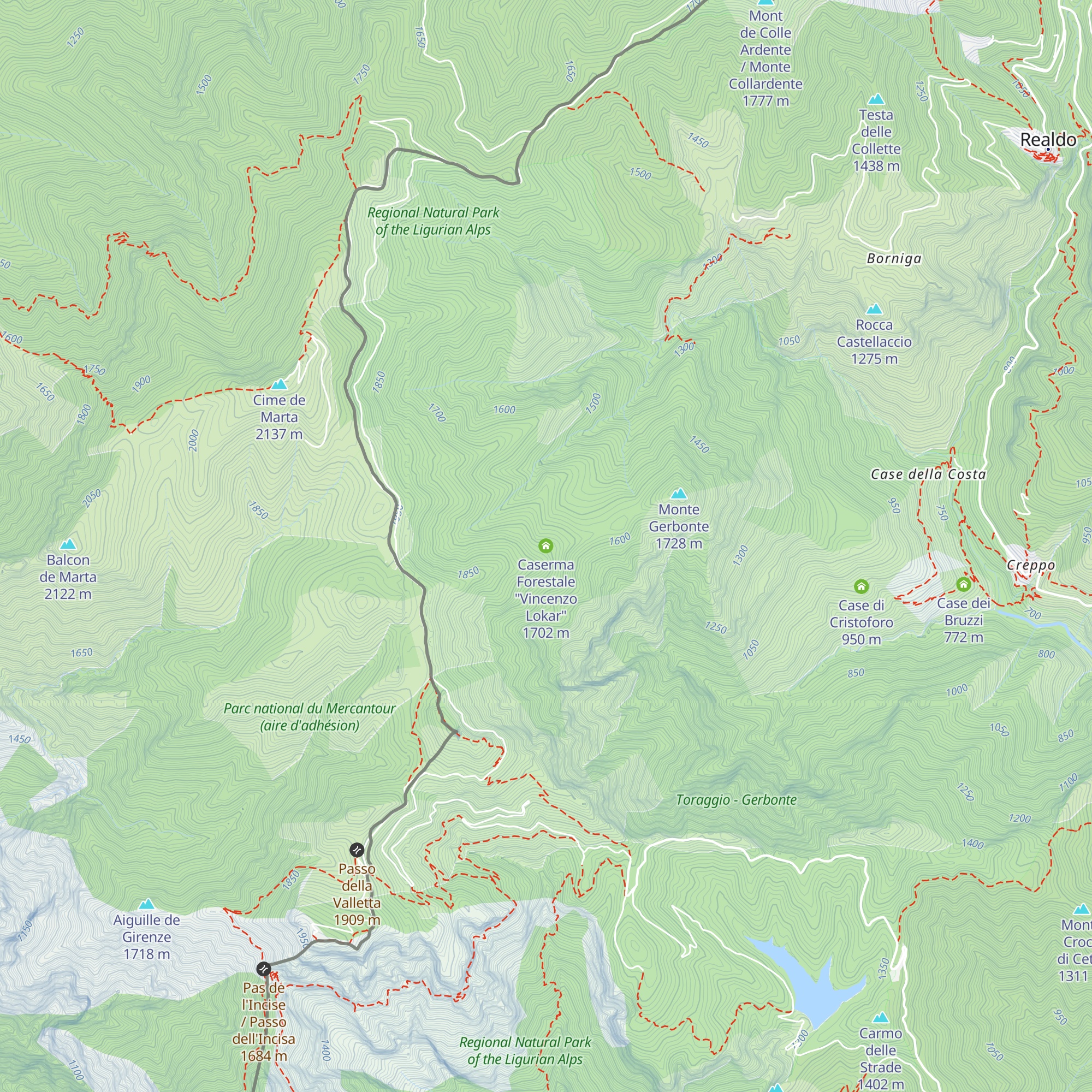 Caserma Forestale "Vincenzo Lokar" map